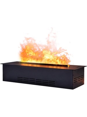 Özgürce 3 Boyutlu Elektrikli Şömine, 130 Cm, Modern ve Şık Tasarım