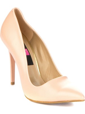 Fox Shoes Pudra Kadın Topuklu Ayakkabı 8922151909