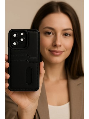 isiltikidsmoda Newface Xiaomi Redmi Note 14 4g Kılıf Sara Kartvizitli Deri Kılıf - Kırmızı