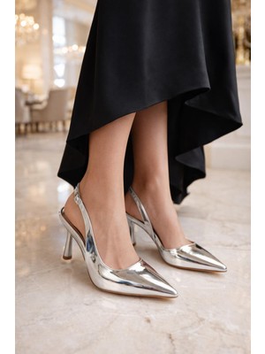 ModaOnn Zarif Sivri Burun Kadın Topuklu Ayakkabı