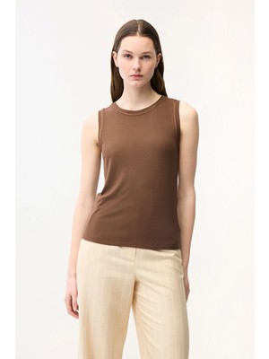 Adl Biyeli Kaşkorse Atlet Kahve 10244440002