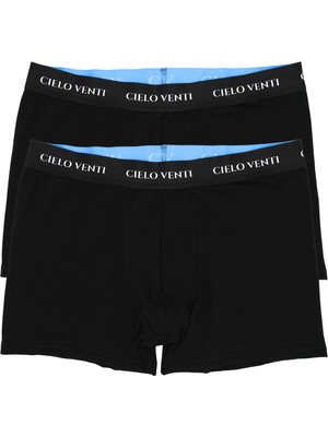 Cielo Venti Must Have | 2'li Organik Pamuk Erkek Boxer