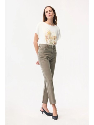 Adl Cepli Denim Pantolon Vizon 15346593000