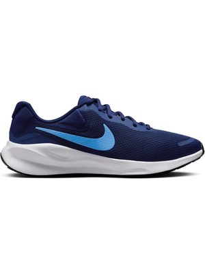 Nike Revolution 7 Running Walk Shoes Reflektörlü Yürüyüş Koşu Ayakkabısı Lacivert