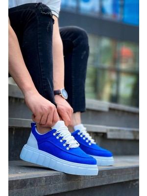 Üreticiniz KB-X10 Kuback Sax Süet Beyaz Yüksek Taban Günlük Spor Ayakkabı 481348