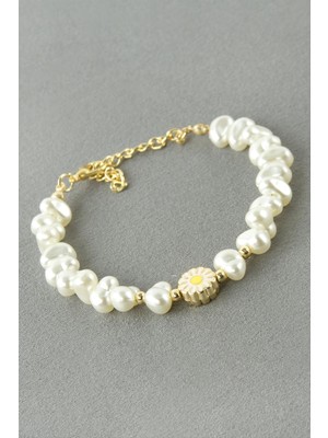 SiHako Papatya Inci Boncuk Bileklik