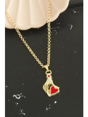 SiHako Kalp Uçlu Kolye