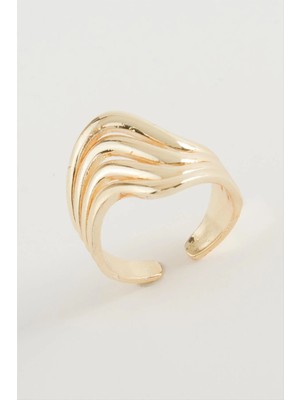 SiHako Oval Metal Yüzük