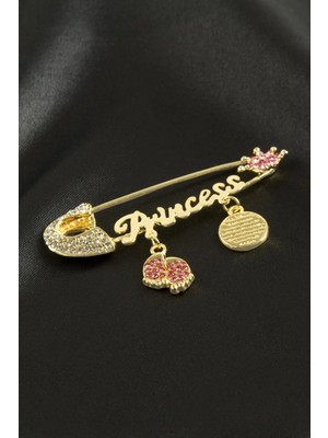 SiHako Prenses Yazılı Broş