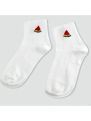 SiHako Karpuz Kolej Çorap 8*28