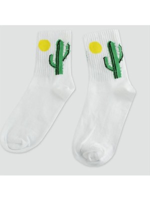 SiHako Kaktüs Kolej Çorap 8*28