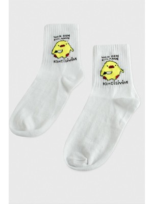 SiHako Civciv Kolej Çorap 8*28