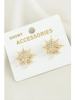 SiHako Yıldız Yeni Sezon Taşlı Küpe