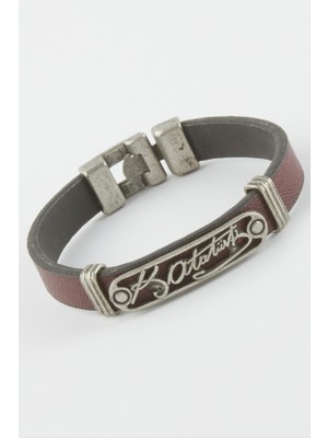 SiHako Atatürk Suni Deri Bileklik