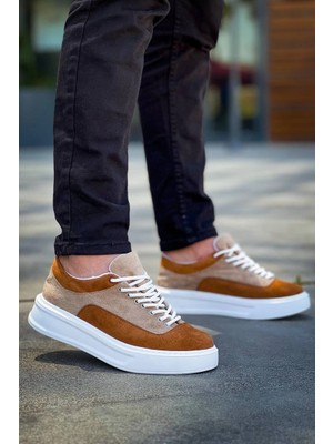 Üreticiniz KB-005 Kuback Vizon Taba Süet Bağcıklı  Günlük Erkek  Ayakkabı 481348