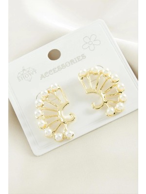 SiHako Oval Inci Metal Küpe