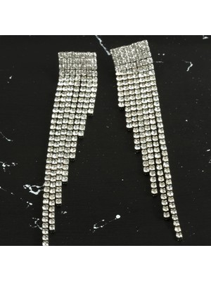 SiHako Suyolu Taşlı Küpe