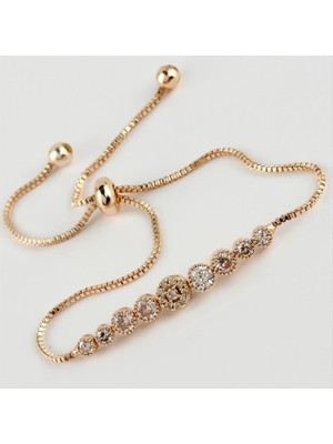 SiHako Zirkon Taşlı Lüx Asansörlü Bileklik