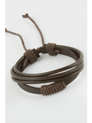 SiHako Sargılı Vinlex Deri Bileklik