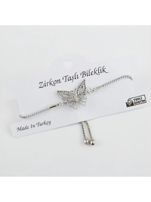 SiHako Figürlü Zirkon Taşlı Asansörlü Bileklik