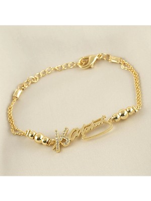 SiHako Kemal Atatürk Zirkon Taşlı Bileklik