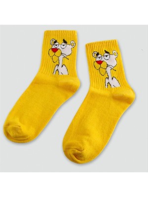 SiHako Panter Kolej Çorap 8*28