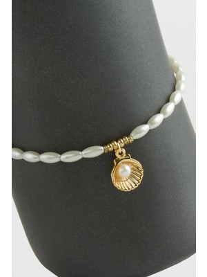 SiHako Istiridye Oval Inci Halhal