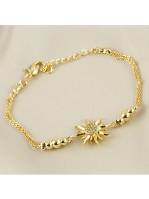 SiHako Yıldız Zirkon Taşlı Bileklik