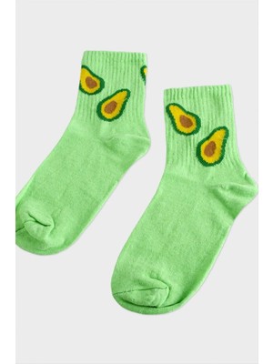 SiHako Avakado Kolej Çorap 8*28