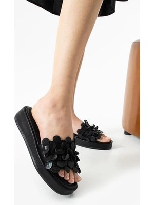 Üreticiniz Norx Siyah Cilt Terlik 481348