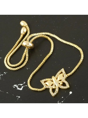 SiHako Zirkon Taşlı Asansörlü Bileklik