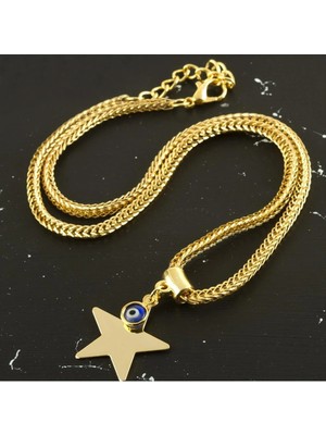 SiHako Yıldız Nazar Lüx Kolye