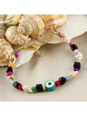 SiHako Nazar Kristal Taşlı Bileklik