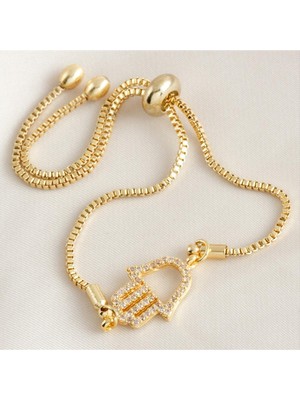 SiHako Ftm Zirkon Taşlı Asansörlü Bileklik