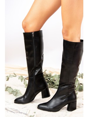 Fox Shoes Siyah Kadın Çizme J848300109