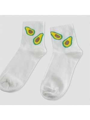 SiHako Avakado Kolej Çorap 8*28