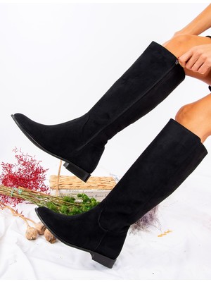 Fox Shoes Siyah Kadın Çizme J654065602