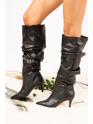 Fox Shoes Siyah Kadın Çizme J749129909