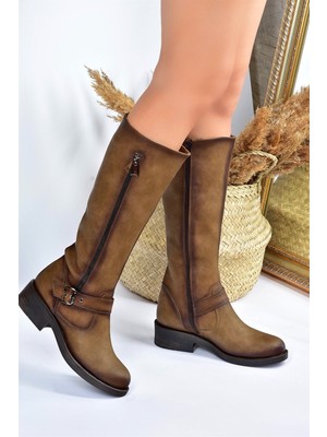 Fox Shoes Vizon Kadın Çizme E674270509