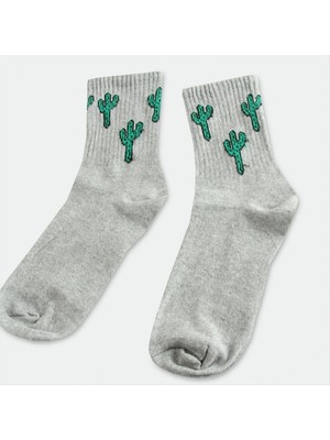 SiHako Kaktüs Kolej Çorap 8*28