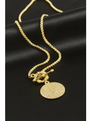 SiHako Yarım Altın Kolye