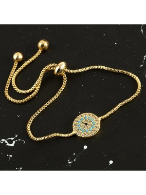 SiHako Zirkon Taşlı Lüx Asansörlü Bileklik