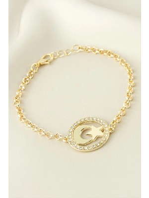 SiHako Ay Yıldız Taşlı Bileklik