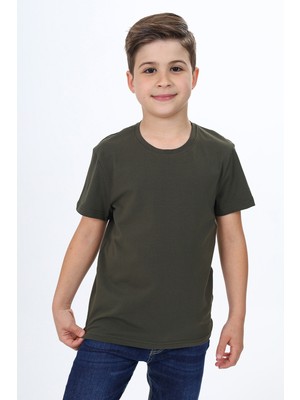 Toontoy Erkek Çocuk Bisiklet Yaka Kısa Kollu Tişört
