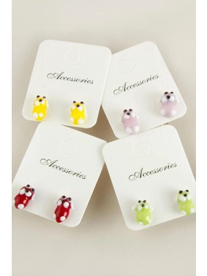 SiHako Köpek Cam Küpe