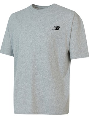 New Balance MNT1537 Gri Erkek Tişört