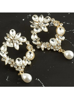 SiHako Çiçek Lüks Küpe