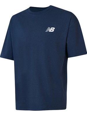 New Balance MNT1537 Lacivert Erkek Tişört