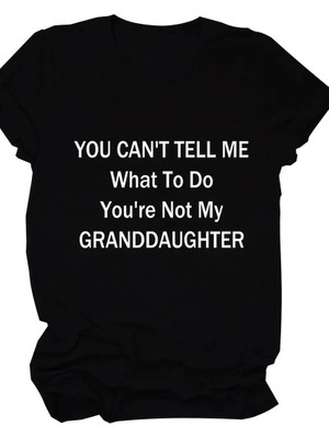 Glam Love 20/1 Penye Compack Baskılı Oversize Kısa Kol Bisiklet Yaka T-Shirt - Siyah -