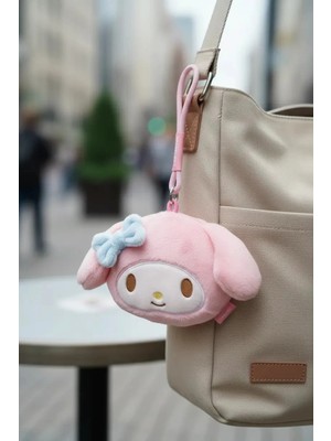 Miniso Sanrio Lisanslı My Melody Askılı Peluş Bozuk Para Kesesi